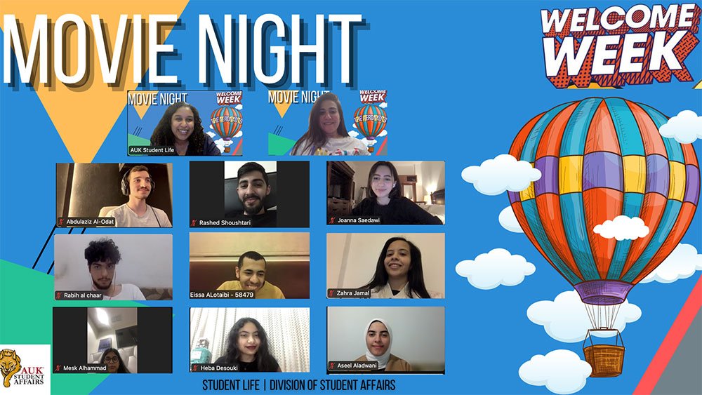 Auk begins the spring 2022 semester with a virtual orientation and welcome week activities