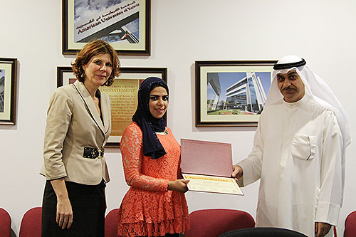 The auk comm department supports a national journalistic excellence initiative