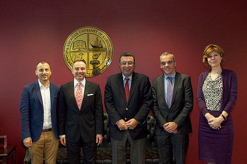 French Ambassador Visits AUK to Celebrate La Francophonie International Week