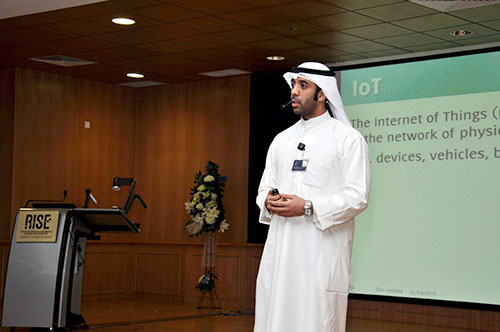 RISE Center at the American University of Kuwait Holds Lecture Entitled, "The Way to 5G: Live Demo by Zain"