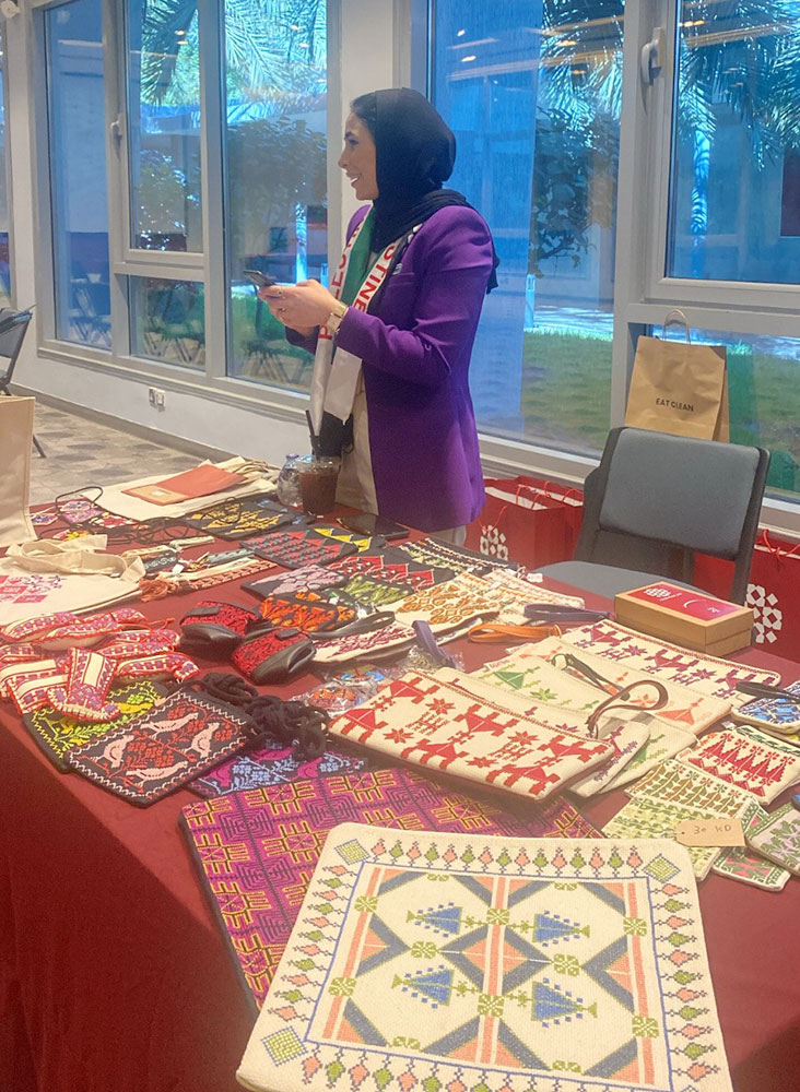 Auk library organizes events in support of palestine