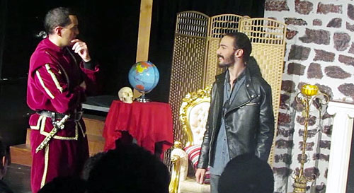 Rudnicks i hate hamlet at the auk black box theatre