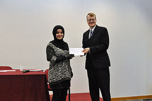 Auk celebrates arabic language day