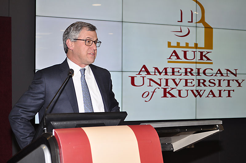 AUK Center for Gulf Studies (CGS) Hosts Lecture by Ambassador Daniel Benjamin