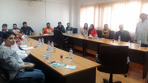 AUK Economics & Marketing Students Visit KISR Water Research Center