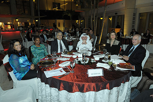 Pucs dr habib abul attends auk faculty recognition evening