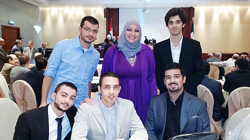 Auk revives palestinian land day in presence of the palestinian ambassador