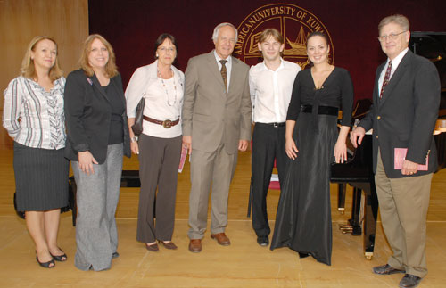 Beethoven duo perform at auk