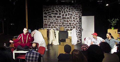 Rudnicks i hate hamlet at the auk black box theatre