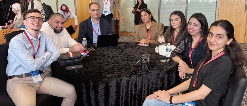 Auk team participates in the 7th international esi conference in qatar