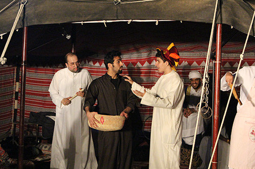 The drama program at auk presents arabian nights