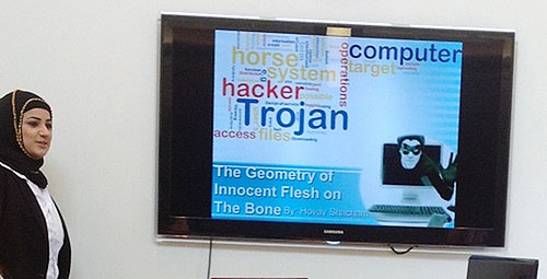 Students and faculty from kuwait share knowledge creativity