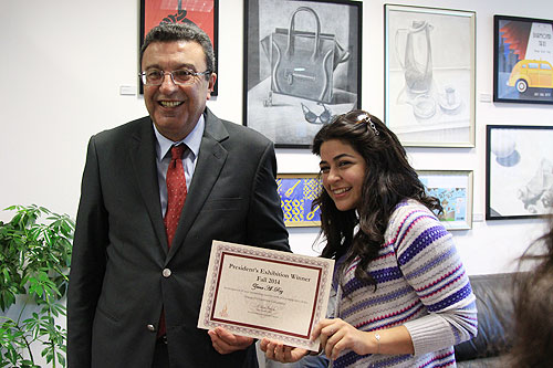 Auk holds the fall presidents art exhibition
