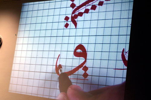 Auk arabic literature club organizes calligraphy workshop by jassim al-nasrallah