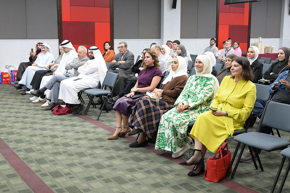 AUK Hosts Book Talk and Signing for Prof. Hesham Al-Awadi