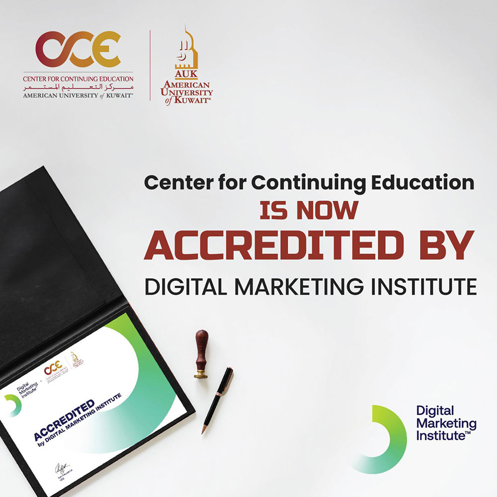 CCE-AUK Official Partners of the Digital Marketing Institute