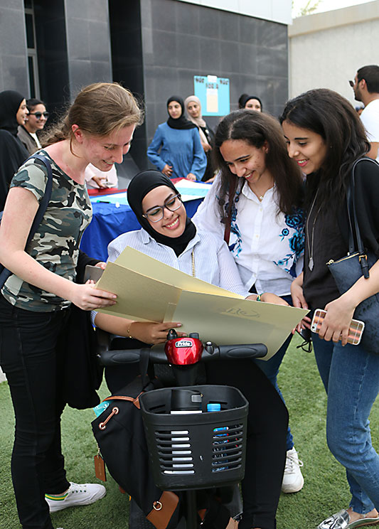 Active minds first middle eastern affiliate chapter in auk