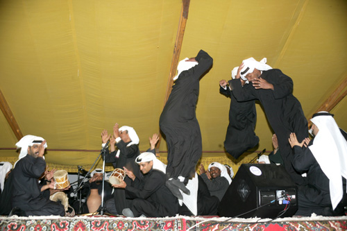 Bin hussein sea band performs at auk