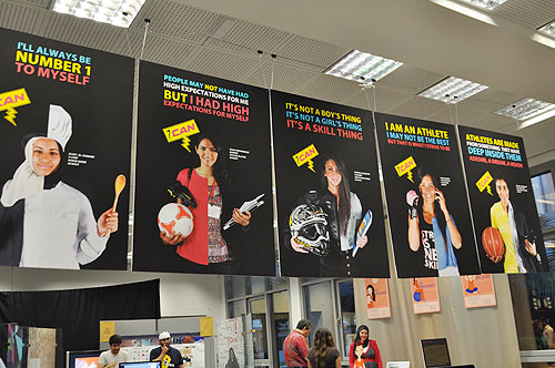 Spring capstone graphic design exhibition 2012