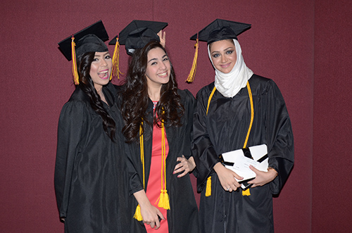The american university of kuwait auk graduates its 9th class