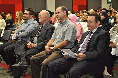 Rise center at the american university of kuwait hosts us cultural attaché dr zennia paganini for its first 2017-2018 lecture series