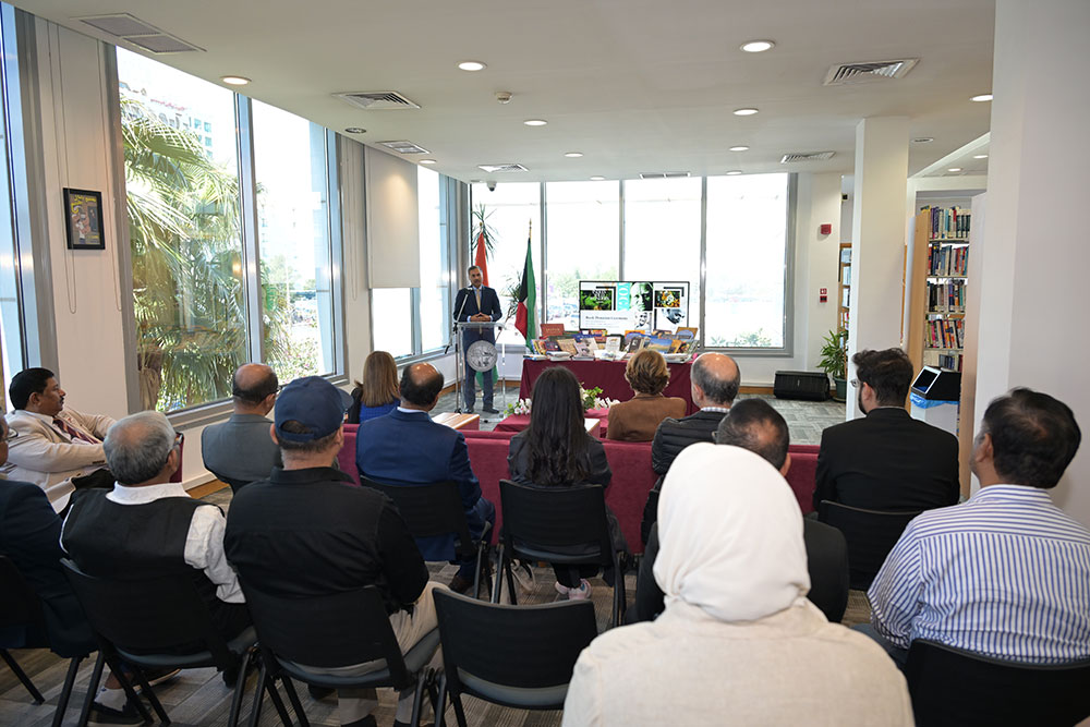 Diplomacy through literature indian embassy donates books to auk