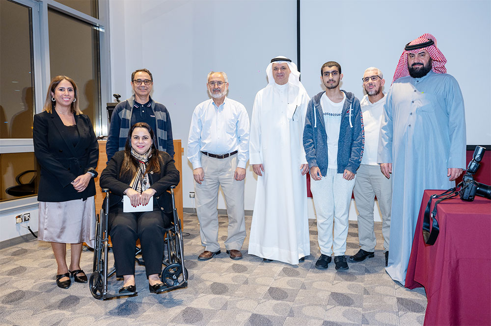 Auk hosts enlightening book talk with professor hesham al-awadi