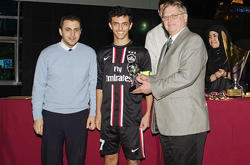 Ask and ges crowned champions of the 3rd annual high school football tournament at auk