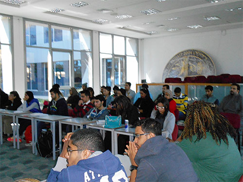 The english department at auk hosts the african american read-in event