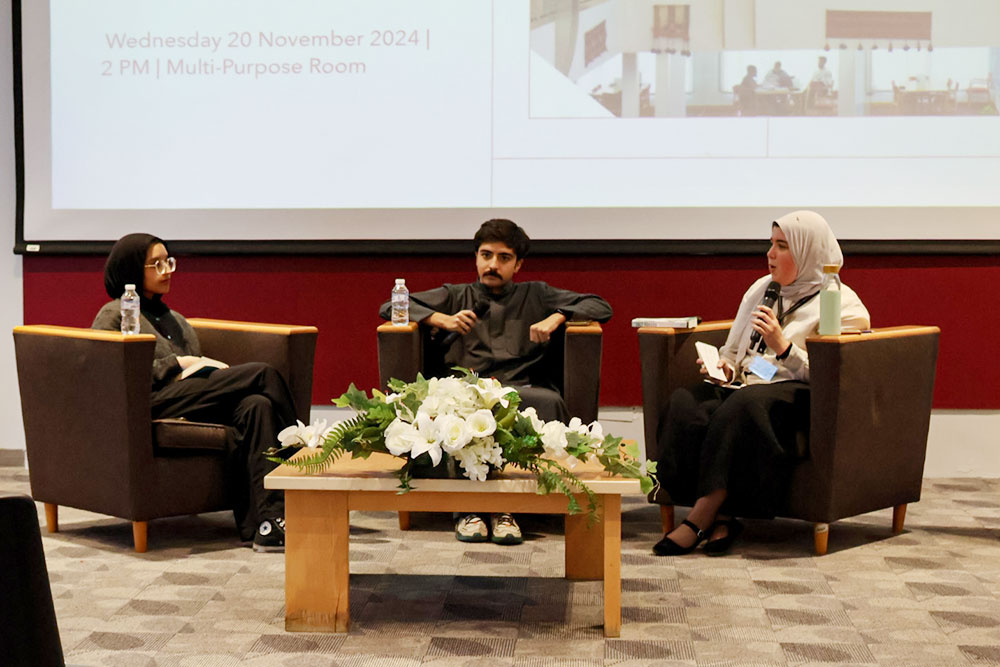 AUK Library Hosts Engaging Book Talk with Sigma Tau Delta