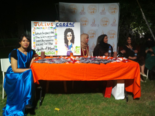 Auk students live the shakespearean experience