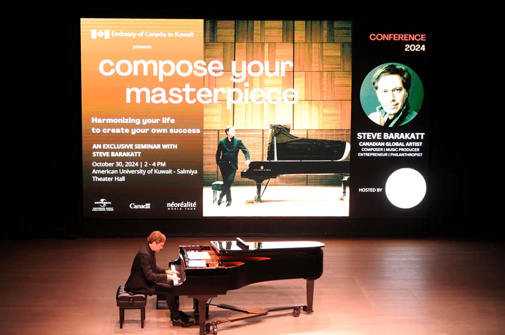 AUK Welcomes Global Music Icon Steve Barakatt For Exclusive Seminar