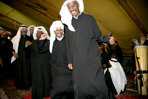 Bin hussein sea band performs at auk