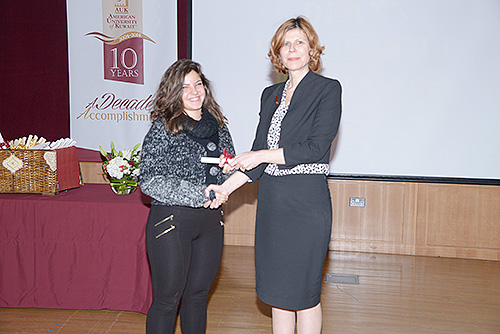 Auk celebrates academic achievements of its top students