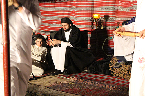 The drama program at auk presents arabian nights
