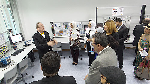 Auk inaugurates its electrical and computer engineering laboratories and holds its first auk-ieee student branch elections