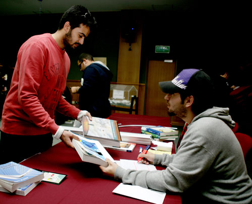 Sga aid students through book fair