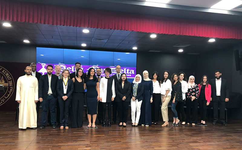 Auk xi eta chapter holds third induction ceremony