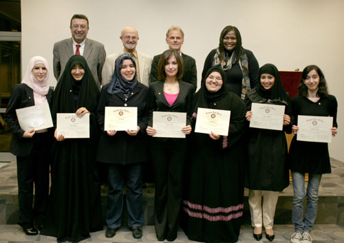 AUK Inaugurates Members of Sigma Tau Delta