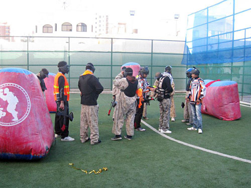 Paintball at AUK