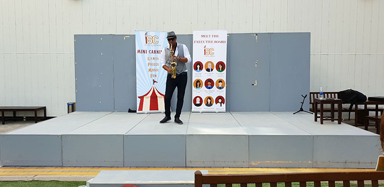 Auk student council hosts a mini carnival to start new academic year