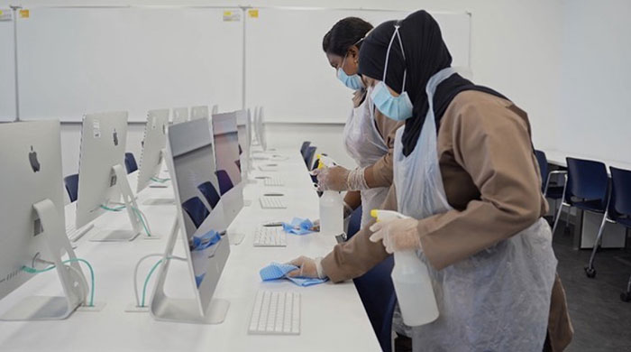 Auk prepares campus for visitors and students