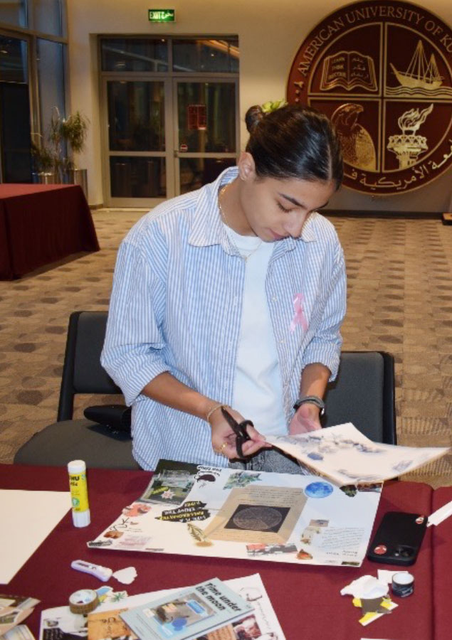 AUK Celebrates Women’s Entrepreneurship Week with Creative Collage Workshop