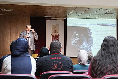 Auk rise center holds a lecture on safety of power generators