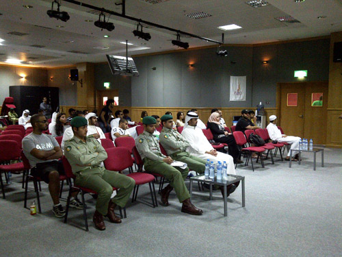 Kuwait national guard presents at auk
