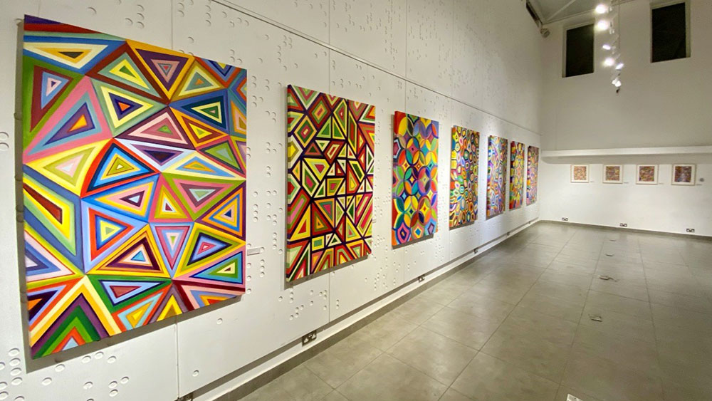 Auk professor clark stoeckley holds first solo exhibition