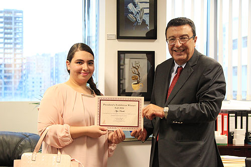 Auk holds the fall presidents art exhibition