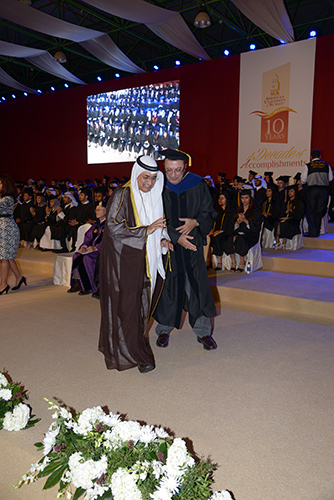 The american university of kuwait auk graduates its 9th class