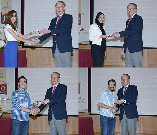 Auk celebrates academic achievements of its top students