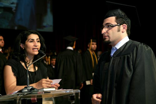 American university of kuwait graduation ceremony 2010